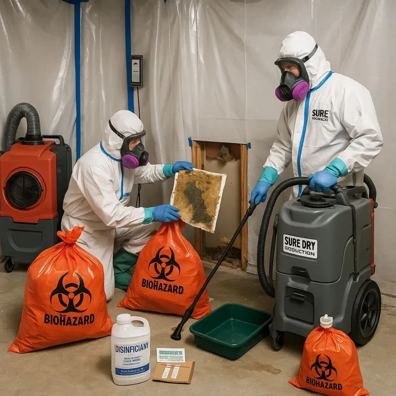 Contaminated Water Handling Protocols process in Itasca, IL